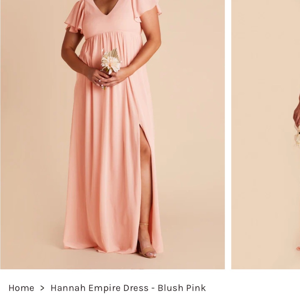 Birdy Grey Blush Pink Wedding Dress